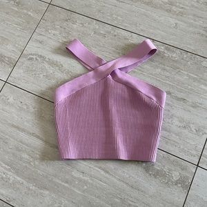 Babaton
Sculpt Knit Criss Cross
Cropped Tank (Aritzia)